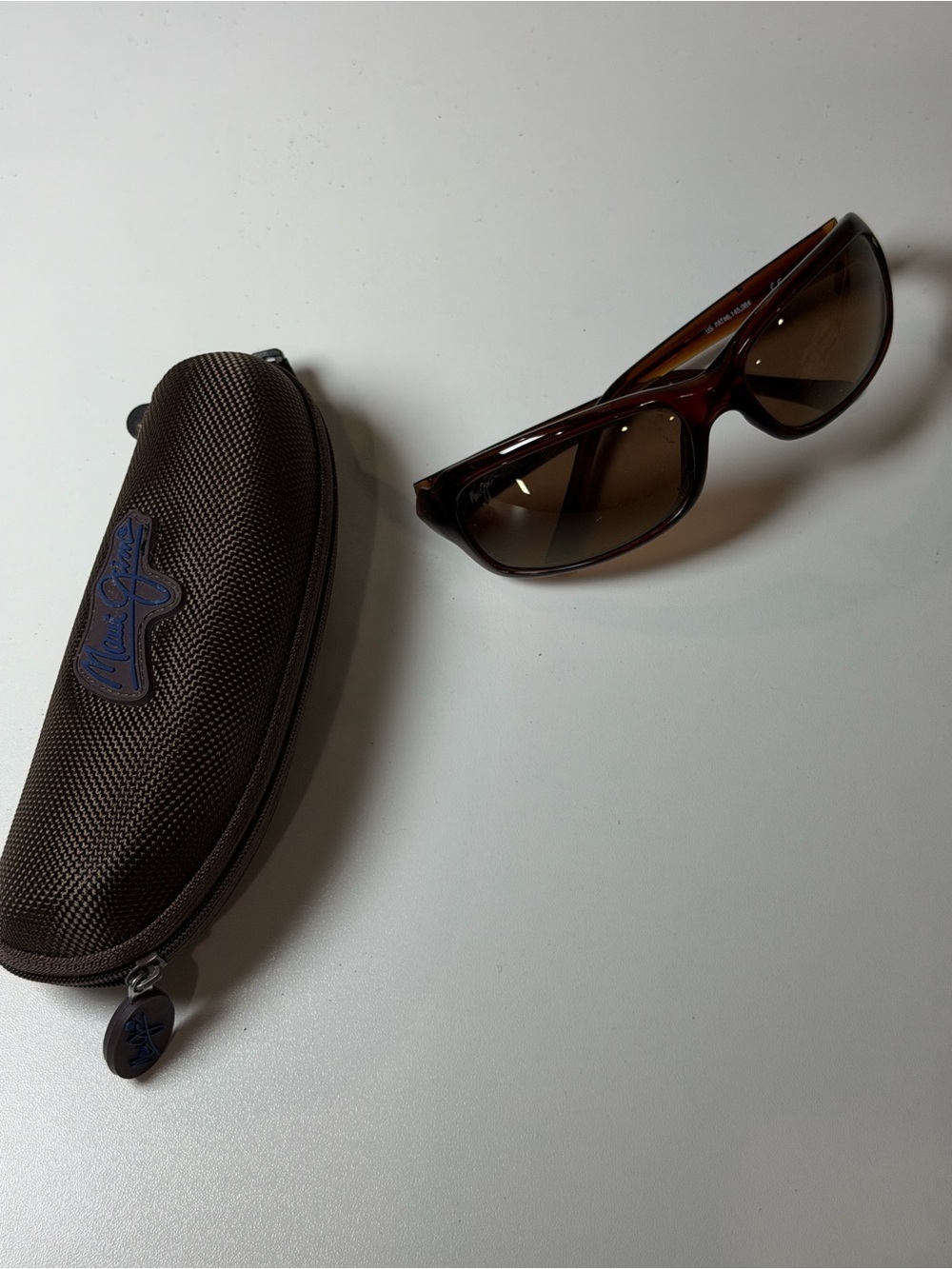 Maui Jim Lagoon MJ 189 26 Translucent Brown Frame + HCL Bronze Polarized Lenses